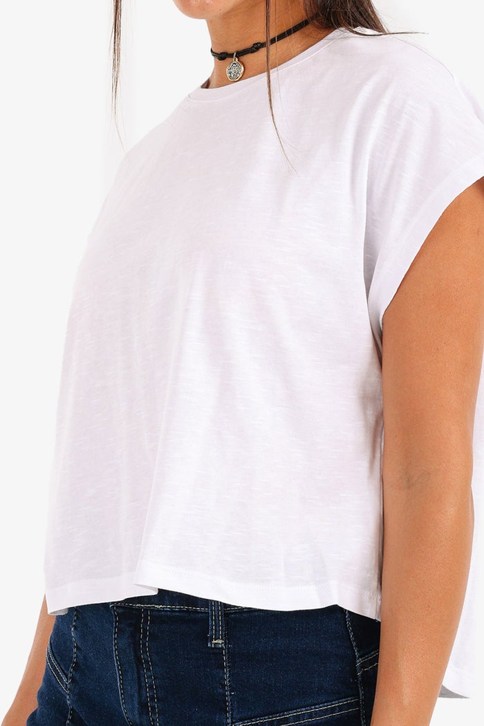 Carina Basic Cotton T-Shirt - Image 5